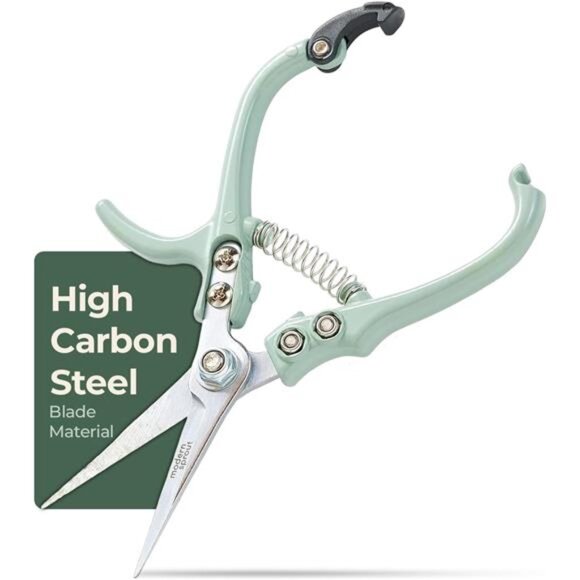 Modern Sprout Pruning Shears - Herb Snipping Scissors- Lightweight Gardening - Picture 1 of 7